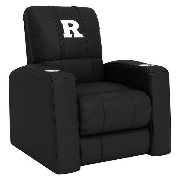 Dreamseat Home Theater Recliner with Rutgers Scarlet Knights White Logo - XZ418301RHTCDBLK-PSCOL13816