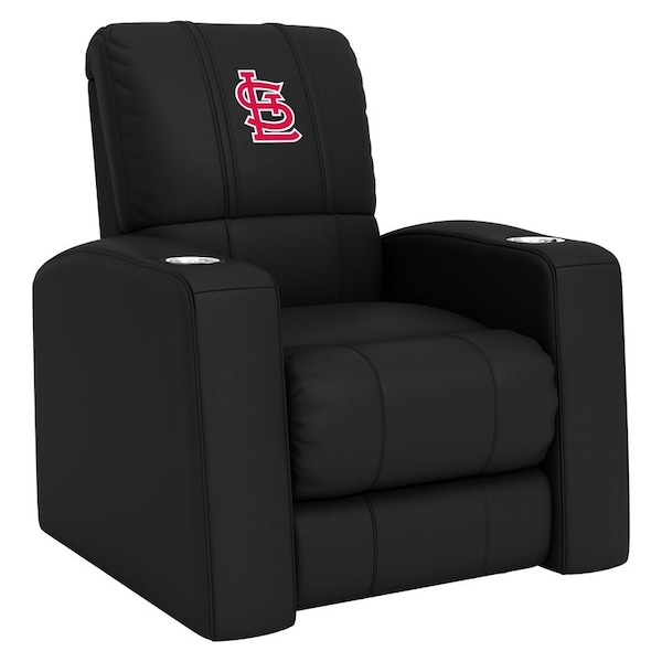 Dreamseat Relax Recliner with St Louis Cardinals Secondary Logo - XZ418301RHTCDBLK-PSMLB22051