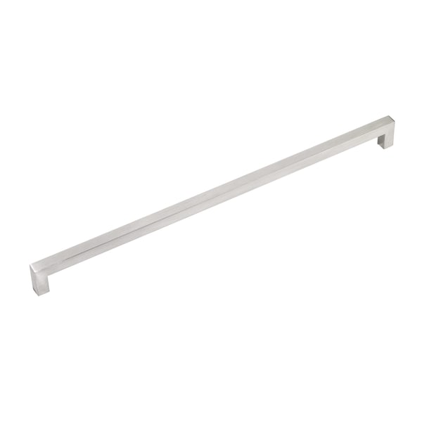 Richelieu 18 7/8 in (480 mm) Center-to-Center Stainless Steel Contemporary Cabinet Pull - BP604480170