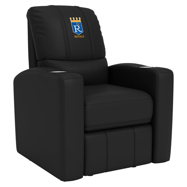 Dreamseat Stealth Recliner with Kansas City Royals Cooperstown Logo - XZ52082CDSMHTBLK-PSCOOP0035