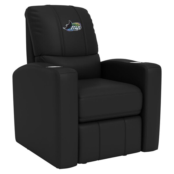 Dreamseat Stealth Recliner with Tampa Bay Rays Cooperstown Primary Logo - XZ52082CDSMHTBLK-PSCOOP0105