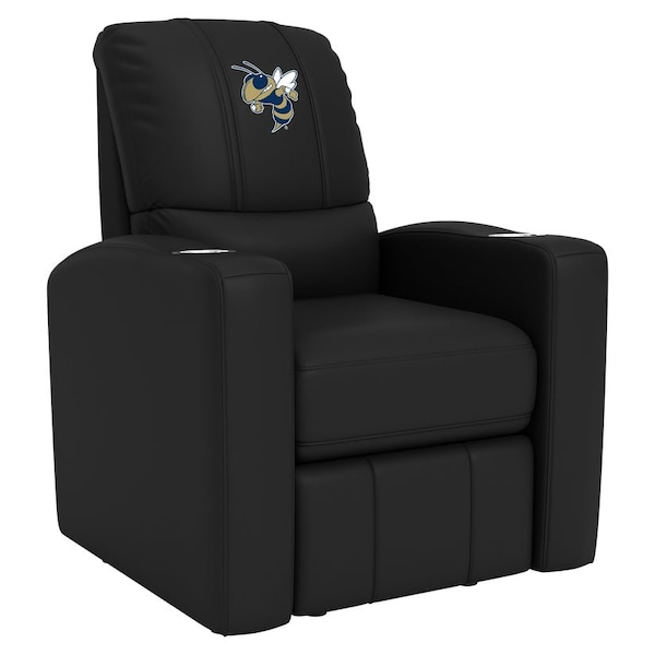Dreamseat Stealth Recliner with Georgia Tech Yellow Jackets Alternate Buzz Logo - XZ52082CDSMHTBLK-PSCOL12085