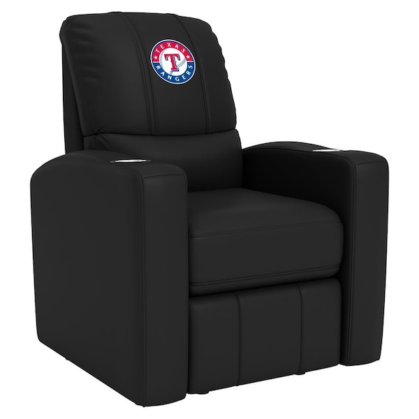 Dreamseat Stealth Recliner with Texas Rangers Logo - XZ52082CDSMHTBLK-PSMLB22070