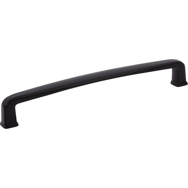 Designperfect 6-5/16'' Center-to-Center Handle Pull, Matte/Flat Black, 10PK - DPA10S875BLK