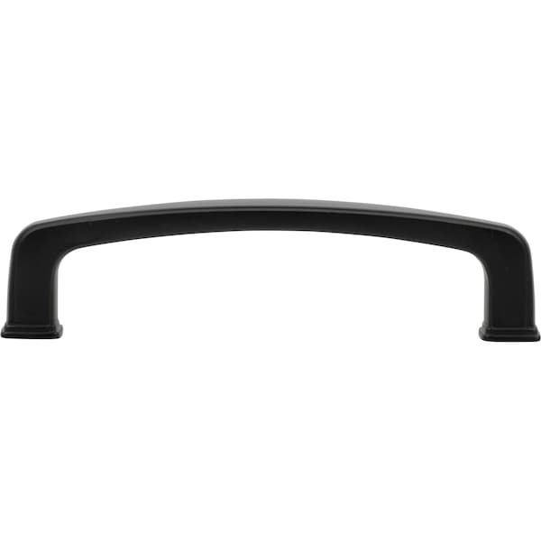Designperfect 3-3/4'' Center-to-Center Handle Pull, Matte/Flat Black, 10PK - DPA10S873BLK