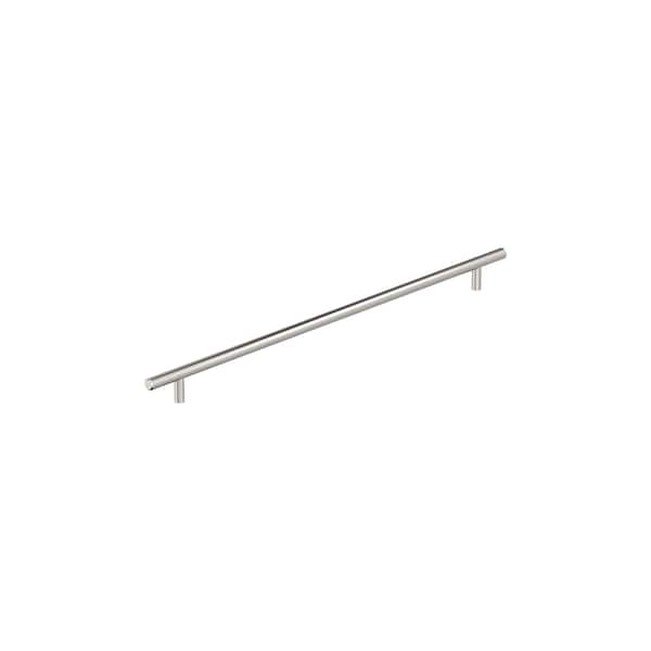 Amerock Bar Pulls 16-3/8 inch 416mm Center-to-Center Polished Nickel Cabinet Pull - BP19015PN
