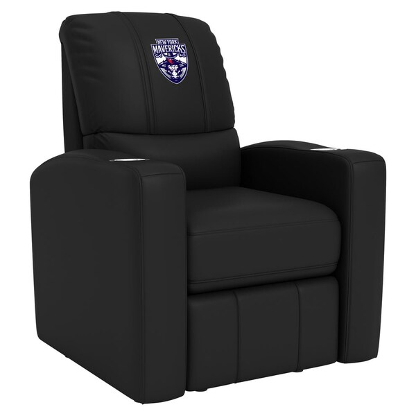 Dreamseat Stealth Recliner with New York Mavericks Primary Logo - XZ52082CDSMHTBLK-PSPBR0045