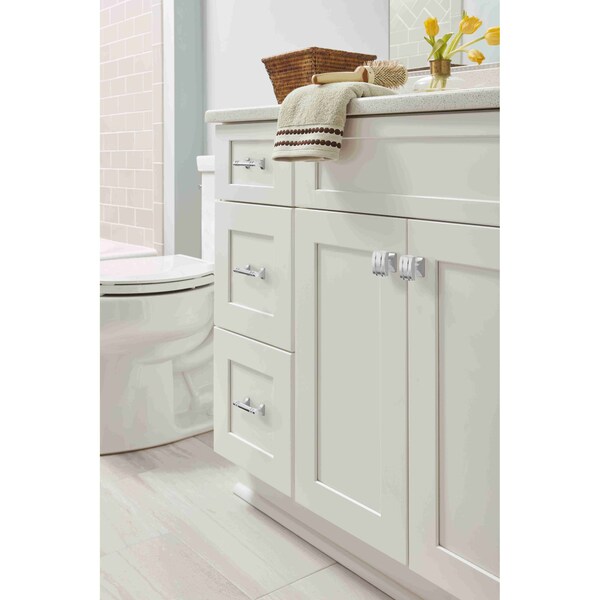 Amerock Davenport 3 in 76 mm Center-to-Center Polished Chrome Cabinet Pull - BP3660026