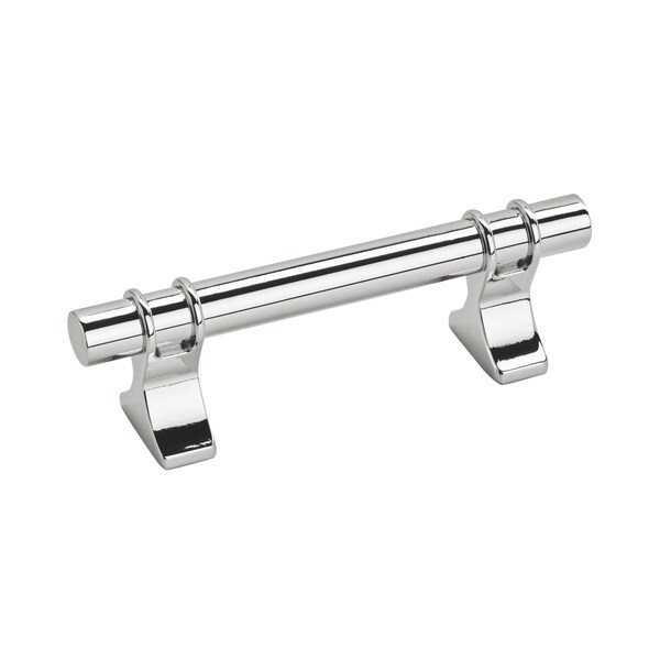 Amerock Davenport 3 in 76 mm Center-to-Center Polished Chrome Cabinet Pull - BP3660026