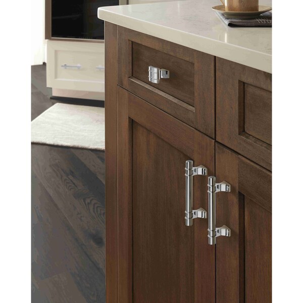 Amerock Davenport 3 in 76 mm Center-to-Center Polished Chrome Cabinet Pull - BP3660026