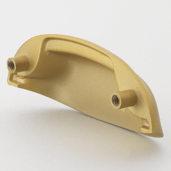 Gliderite Hardware 2-1/2 in. Center to Center Satin Gold Classic Bin Pull - 4081-SG, 10PK - 4081-SG-10