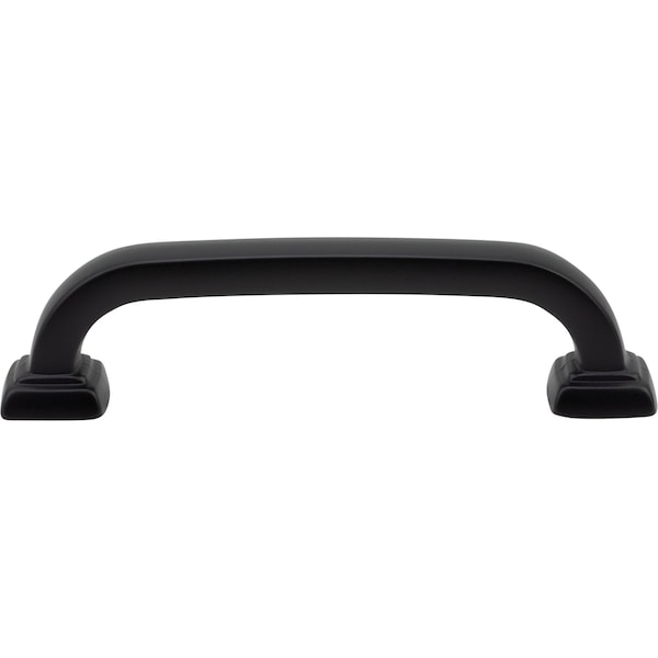 Designperfect 3-3/4'' Center-to-Center Handle Pull, Matte/Flat Black, 10PK - DPA10S33BLK
