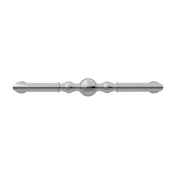 Richelieu Firenze Collection 7 9/16-inch (192 mm) Chrome Traditional Round Cabinet Pull - BP8789192140