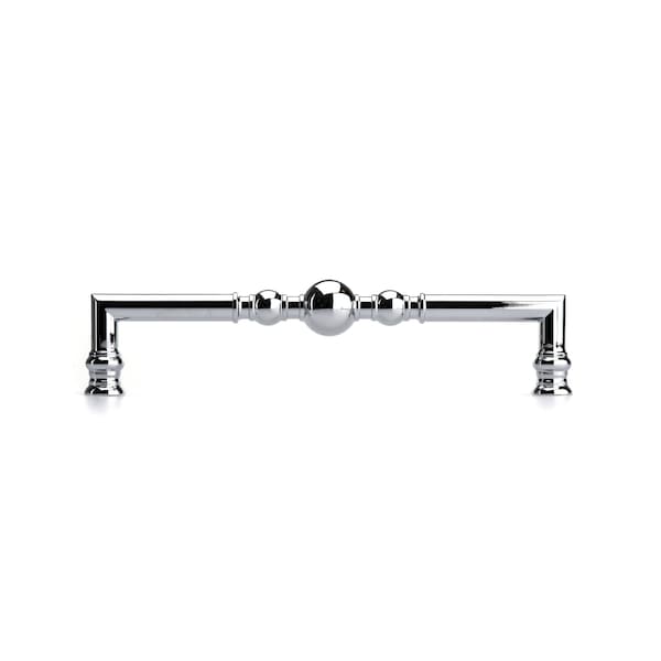 Richelieu Firenze Collection 7 9/16-inch (192 mm) Chrome Traditional Round Cabinet Pull - BP8789192140