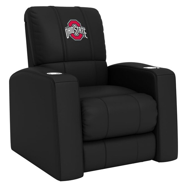 Dreamseat Home Theater Recliner with Ohio State Primary Logo - XZ418301RHTCDBLK-PSCOL11053