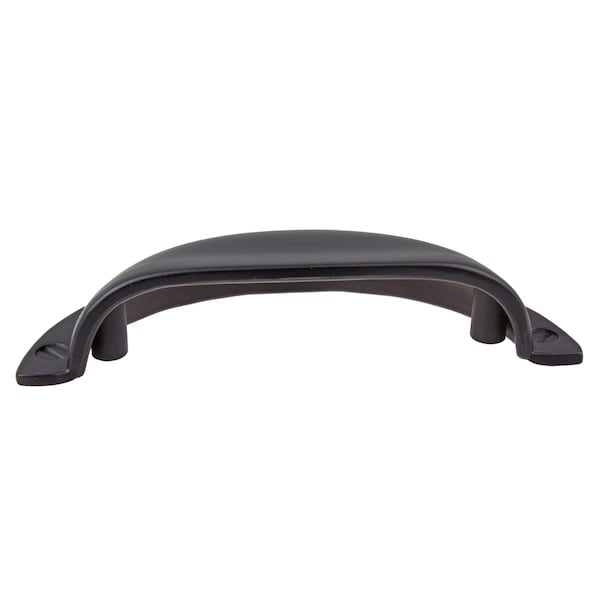 Gliderite Hardware 2-1/2 in. Center to Center Matte Black Bin Pull - 4158-MB, 10PK - 4158-MB-10