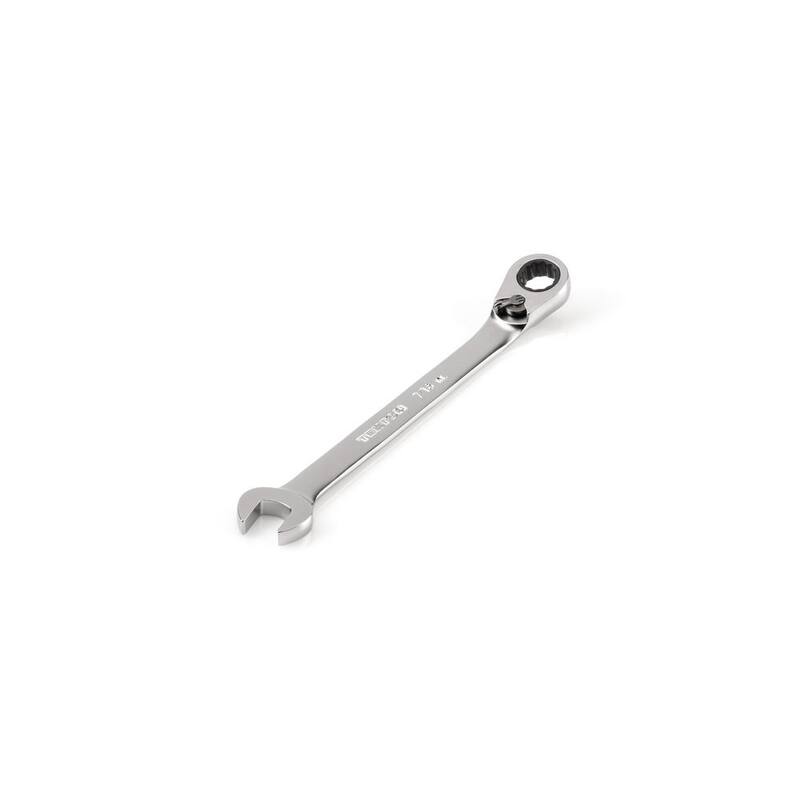 TEKTON 7/16 in. Reversible 12-Point Ratcheting Combination Wrench - WRC23311