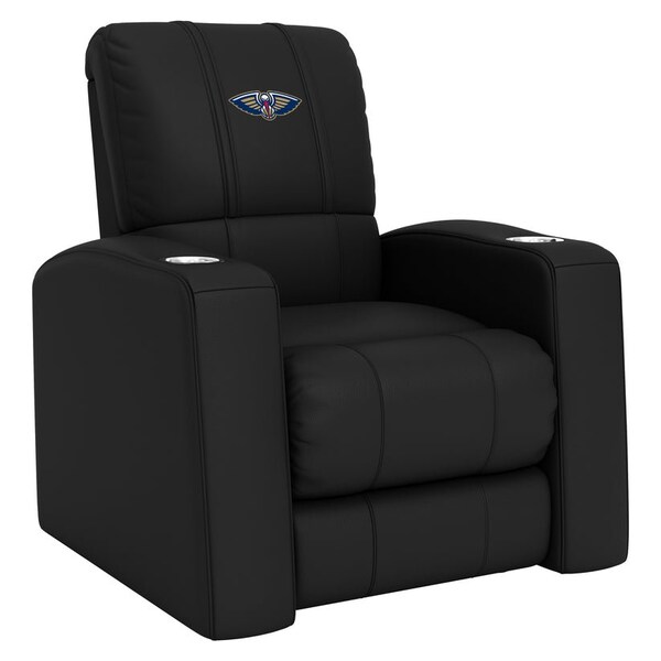 Dreamseat Home Theater Recliner with New Orleans Pelicans Primary Logo - XZ418301RHTCDBLK-PSNBA31085