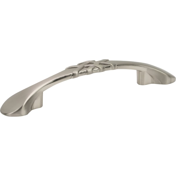 Designperfect 3'' Center-to-Center Arch Pull, Brushed Satin Nickel, 25PK - DPA25L662SNB