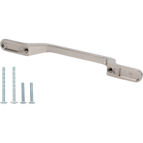 Designperfect 3-3/4'' Center-to-Center Handle Pull, Brushed Satin Nickel - DPA-R983SNB