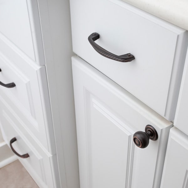 Jeffrey Alexander 96 mm Center-to-Center Satin Nickel Rope Rhodes Cabinet Pull - Z261-96-SN