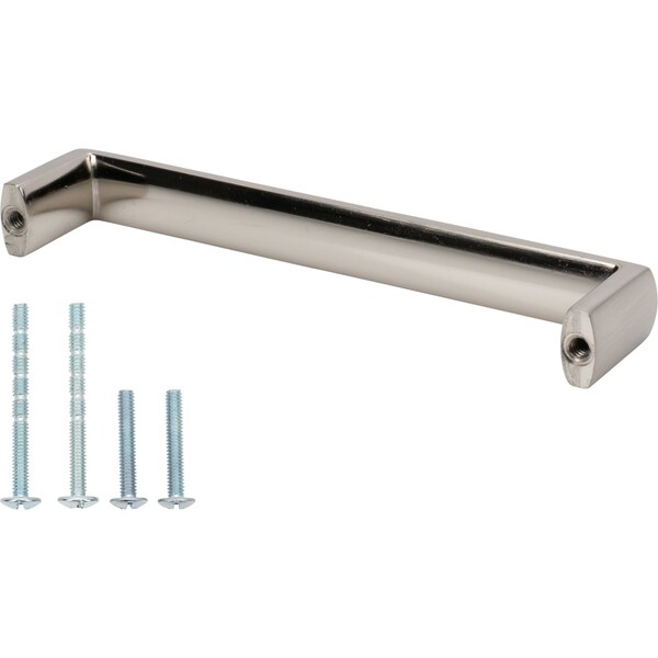 Designperfect 5-1/16'' Center-to-Center Handle Pull, Brushed Satin Nickel, 25PK - DPA25S444SNB