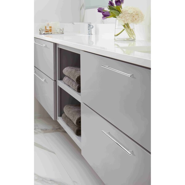 Amerock Bar Pulls 12-5/8 in 320 mm Center-to-Center Polished Chrome Cabinet Pull - BP1901426