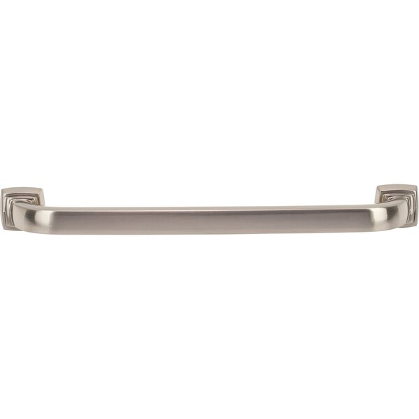 Designperfect 6-5/16'' Center-to-Center Handle Pull, Brushed Satin Nickel, 10PK - DPA10S35SNB