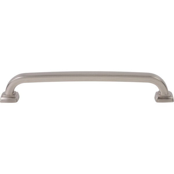 Designperfect 6-5/16'' Center-to-Center Handle Pull, Brushed Satin Nickel, 10PK - DPA10S35SNB
