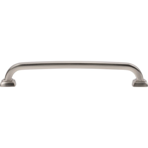 Designperfect 6-5/16'' Center-to-Center Handle Pull, Brushed Satin Nickel, 10PK - DPA10S35SNB