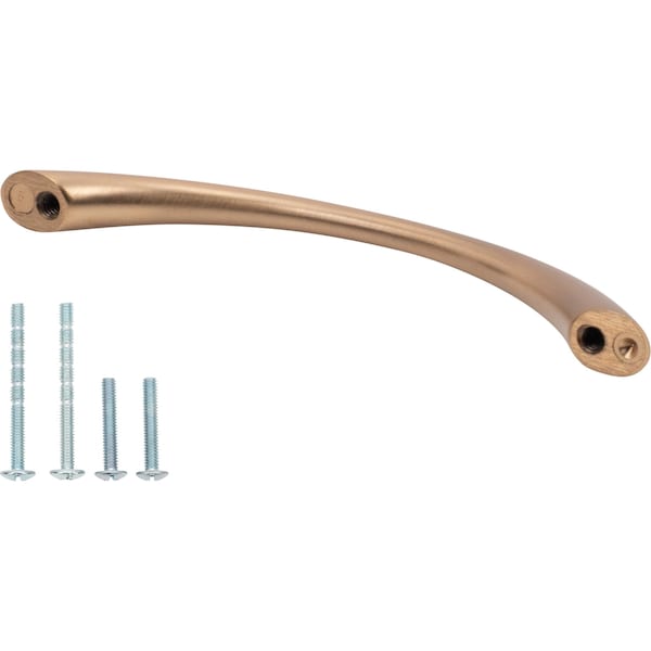 Designperfect 3-3/4'' Center-to-Center Arch Pull, Champagne Bronze/Gold - DPA-H383CBZ