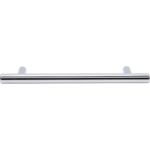 Designperfect 5-1/16'' Center-to-Center Bar Pull, Polished Chrome, 10PK - DPA10T204PC