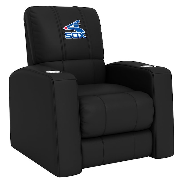 Dreamseat Relax Recliner with Chicago White Sox Cooperstown Secondary Logo - XZ418301RHTCDBLK-PSCOOP0136