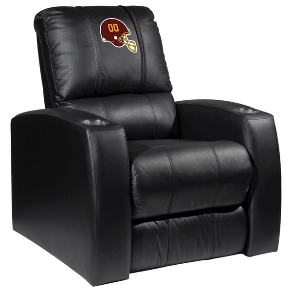 Dreamseat Home Theater Recliner with  Washington Football Team Helmet Logo - XZ418301RHTCDBLK-PSNFL21057