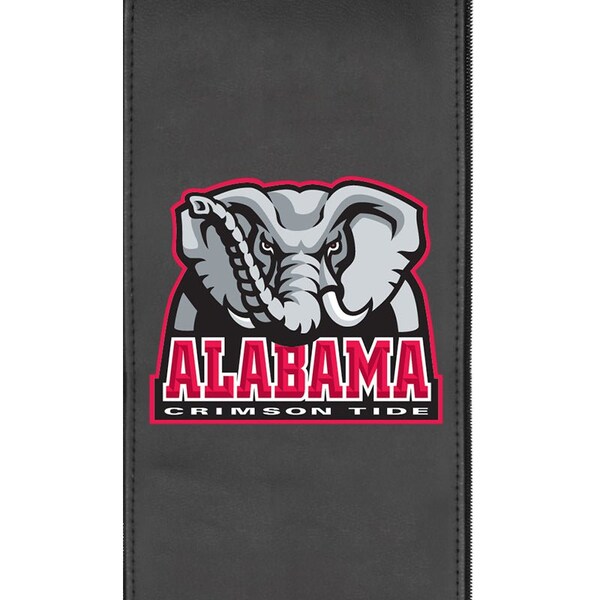 Dreamseat Rocker Recliner with Alabama Crimson Tide Elephant Logo - XZ52031CDRRBLK-PSCOL12074