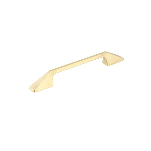 Richelieu 6 5/16 in (160 mm) Center-to-Center Satin Brass Contemporary Cabinet Pull - BP7238160160