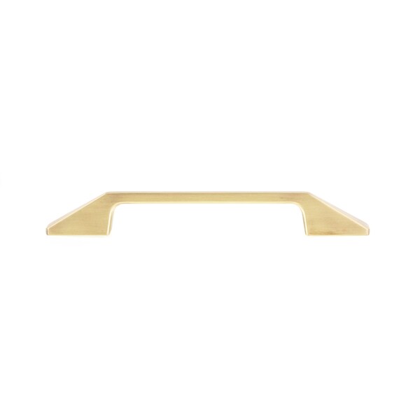 Richelieu 6 5/16 in (160 mm) Center-to-Center Satin Brass Contemporary Cabinet Pull - BP7238160160