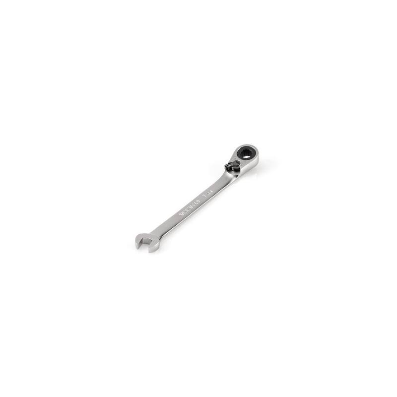 TEKTON 7 mm Reversible 12-Point Ratcheting Combination Wrench - WRC23407