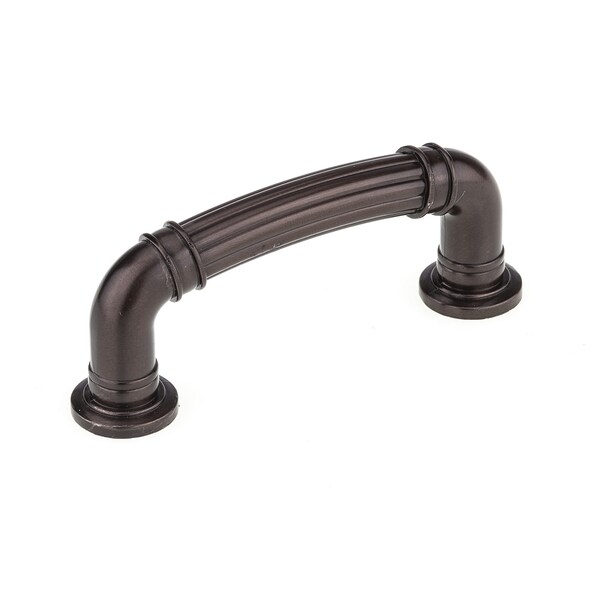 Richelieu 3 in (76.2 mm) Center-to-Center Honey Bronze Traditional Drawer Pull - BP88183HBRZ