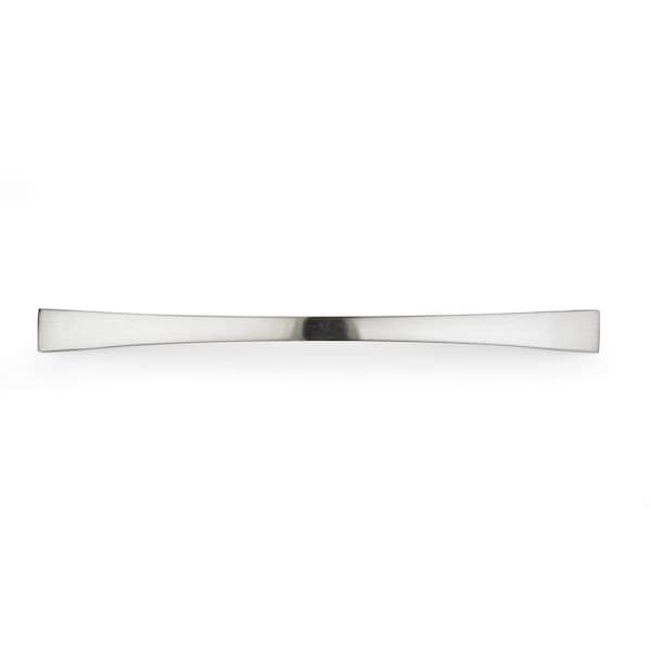 Richelieu 6-5/16 in. (160 mm) Center-to-Center Brushed Nickel Contemporary Drawer Pull - BP821160195