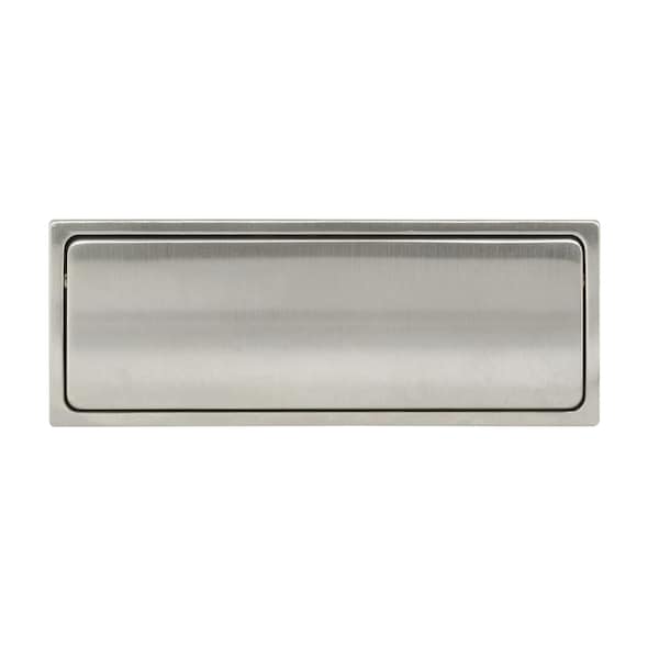 Richelieu 2-1/2 in. (64 mm) Center-to-Center Brushed Nickel Contemporary Recessed Pull - BP721132195