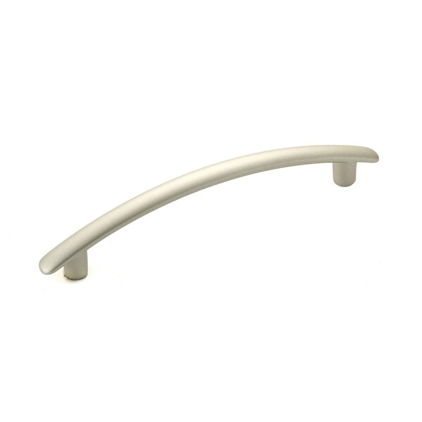 Richelieu 3-3/4 in. (96 mm) Center-to-Center Brushed Nickel Contemporary Drawer Pull - BP491195