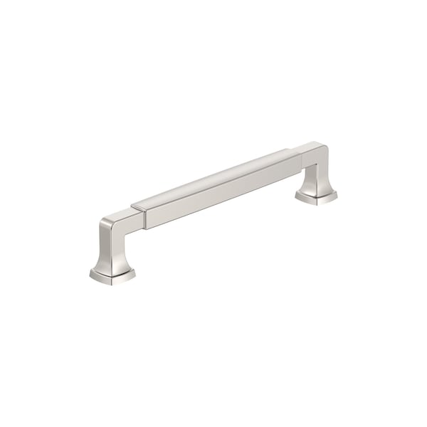 Amerock Stature 6-5/16 inch 160mm Center-to-Center Polished Nickel Cabinet Pull - BP36889PN