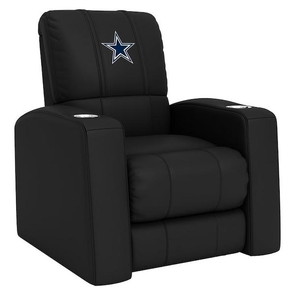 Dreamseat Home Theater Recliner with  Dallas Cowboys Primary Logo - XZ418301RHTCDBLK-PSNFL20040