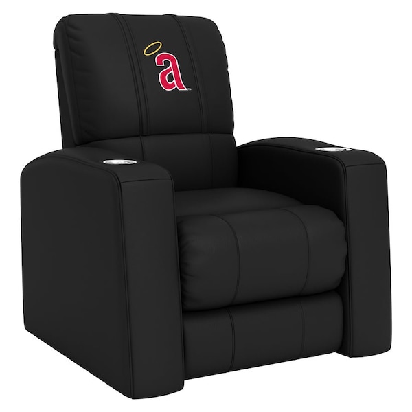 Dreamseat Relax Recliner with California Angels Cooperstown Secondary Logo - XZ418301RHTCDBLK-PSCOOP0041