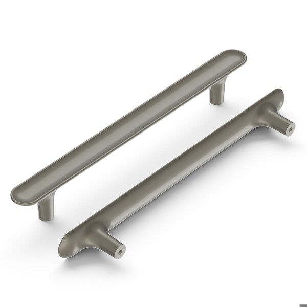 Hickory Hardware Maven Collection Pull 6-5/16 Inch 160mm Center to Center Satin Nickel Finish - H078781SN