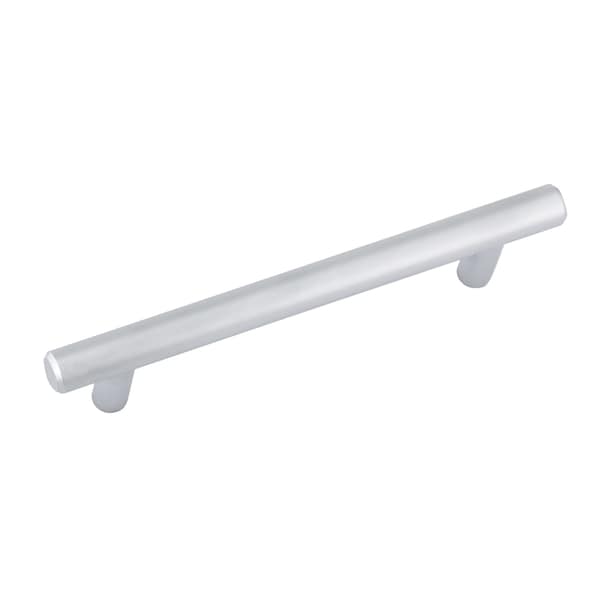 Richelieu 4 1/4 in (108 mm) Center-to-Center Matte Chrome Contemporary Cabinet Pull - BP205108174