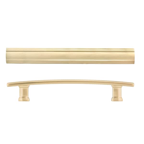 Richelieu 5-1/16 in. (128 mm) Center-to-Center Champagne Bronze Transitional Drawer Pull - BP7070128CHBRZ