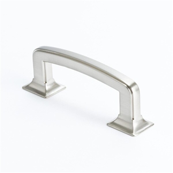Hd Berenson 3 in. Center Pull Hearthstone- Brushed Nickel - BE4064 1BPN