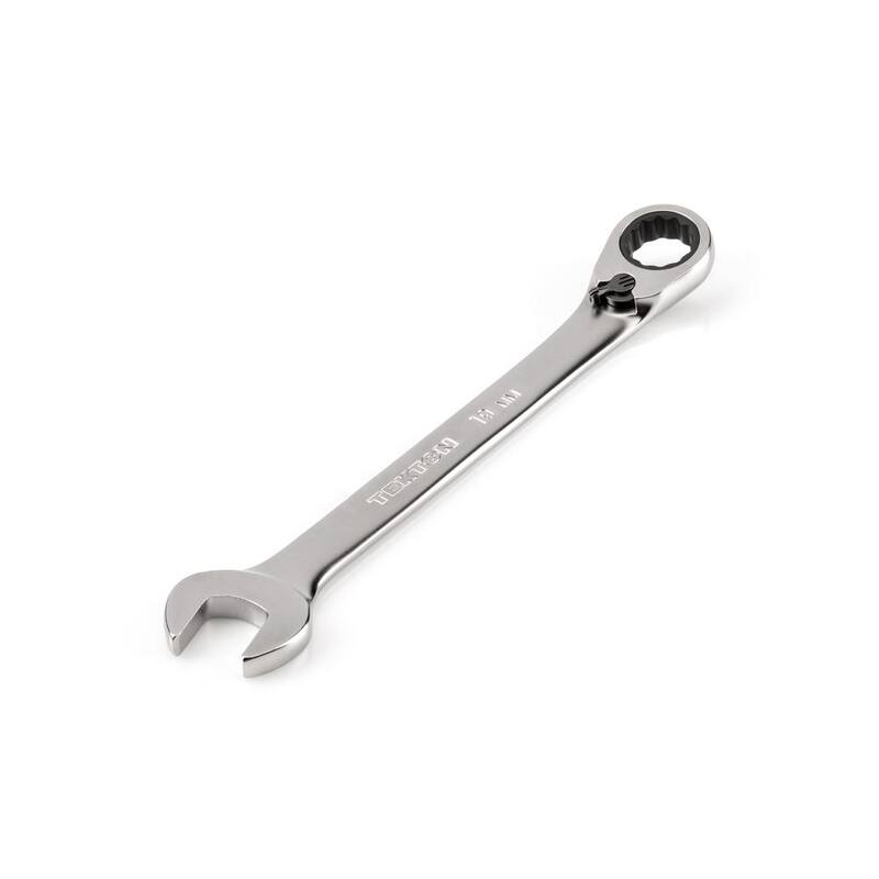 TEKTON 19 mm Reversible 12-Point Ratcheting Combination Wrench - WRC23419